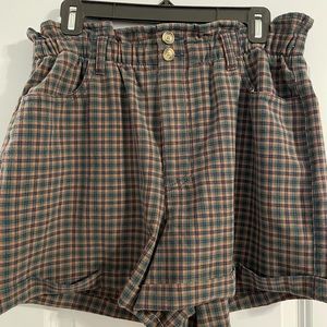 Paper bag mom short